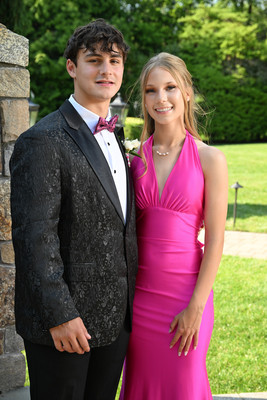 Prom dress portrait