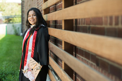 University graduate portrait